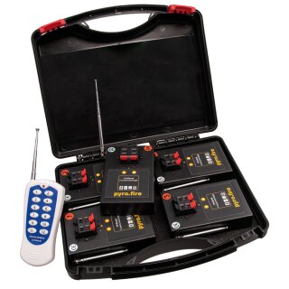10-channel professional radio ignition system