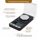 Hochpräzise Feinwaage 100g / 0,001g (1 Milligramm)...